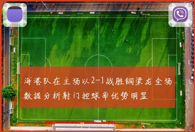 海港队在主场以2-1战胜铜梁龙全场数据分析射门控球率优势明显